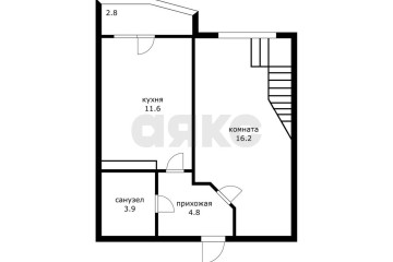 Фото №5: 2-комнатная квартира 59 м² - Динская, ул. Красная, 70
