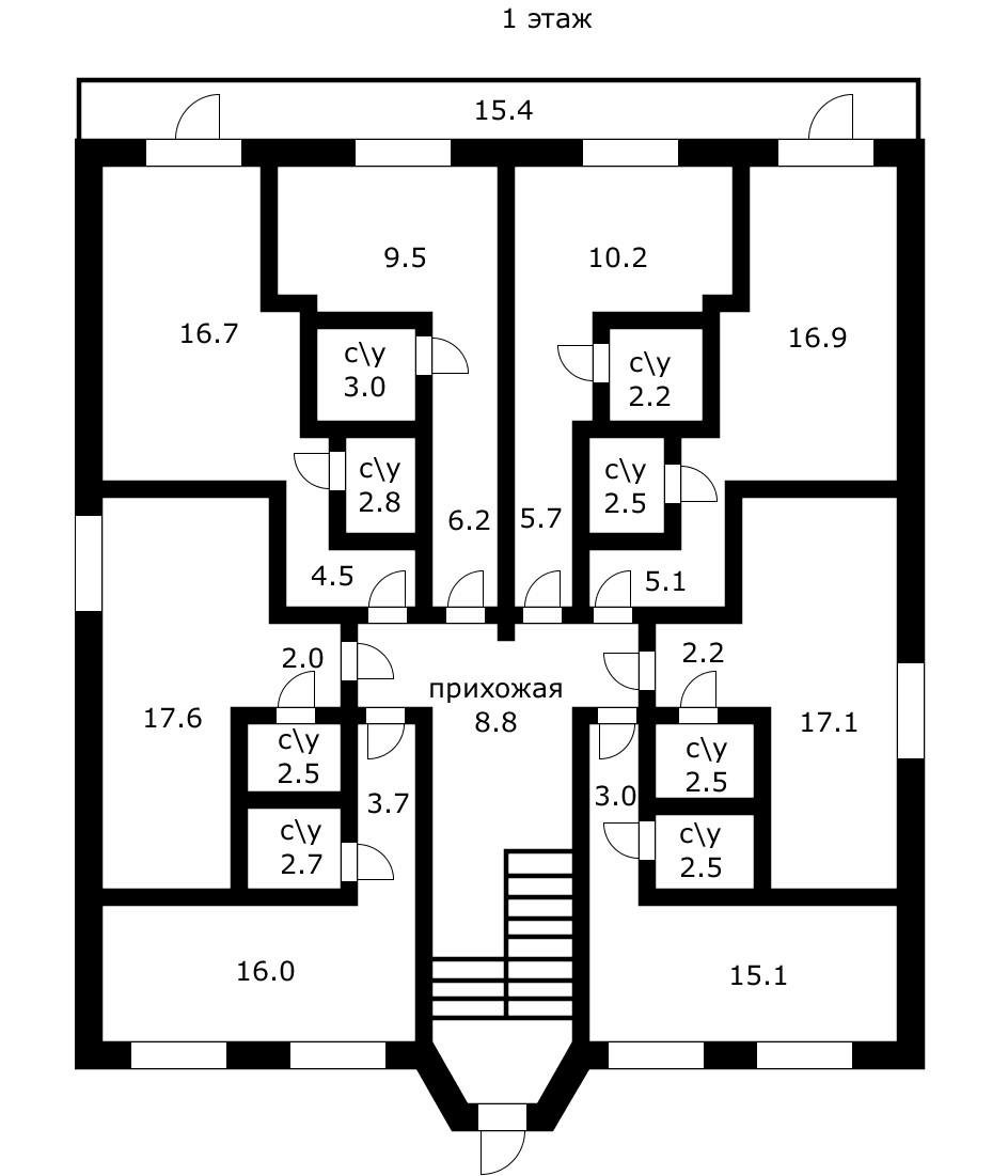 Фото №5: Дом 956 м² + 4.53 сот. - Краснодар, Сельскохозяйственный Институт, мкр. Западный внутригородской округ, ул. Курская, 19