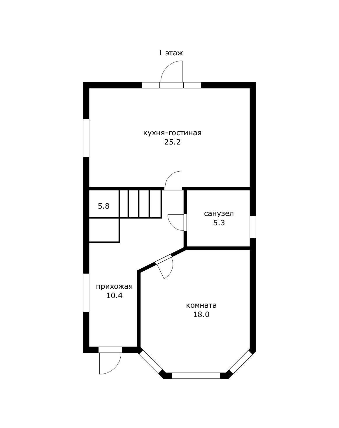 Фото №6: Дом 129 м² + 4.3 сот. - Краснодар, мкр. Прикубанский внутригородской округ, ул. Чукотская