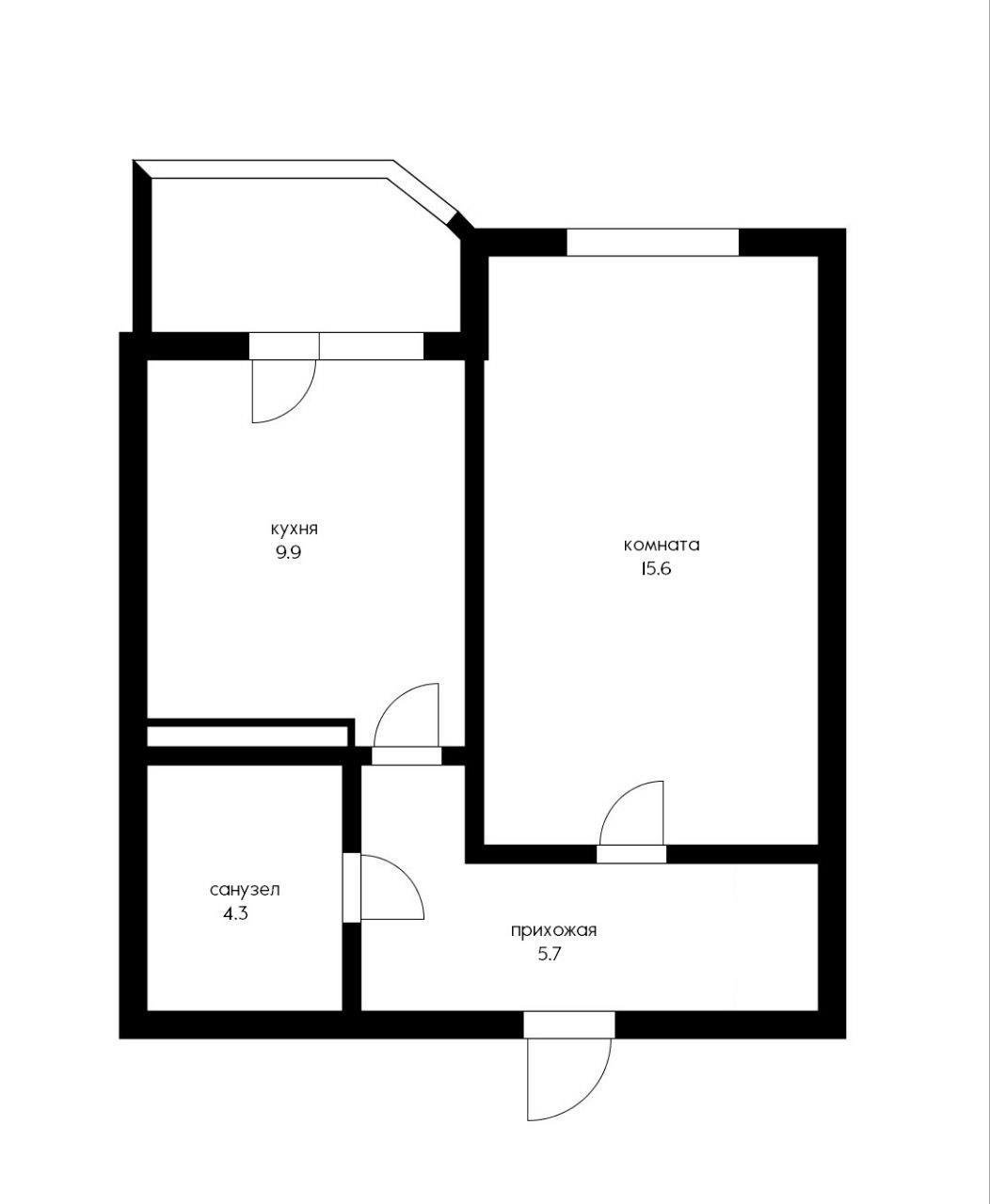 Фото №3: 1-комнатная квартира 37 м² - Краснодар, жилой комплекс Сказка Град, мкр. Карасунский внутригородской округ, ул. имени В.Н. Мачуги, 166А