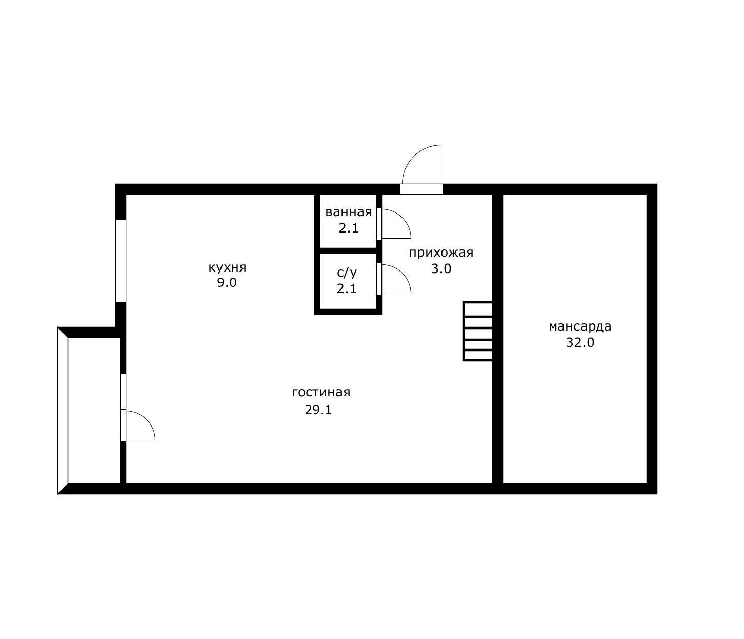 Фото №8: 1-комнатная квартира 48 м² - Новая Адыгея, мкр. жилой комплекс Тургеневский, ул. Тургеневское шоссе, 3А/29