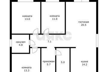 Фото №5: Дом 120 м² - Динская, мкр. ДСНТ Труд, ул. Вишнёвая, 61