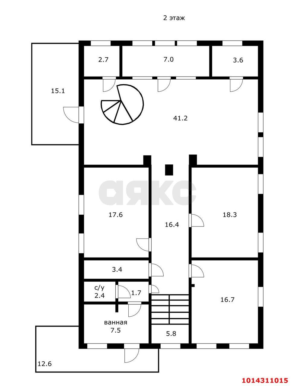 Фото №19: Дом 389 м² + 7.8 сот. - Старокорсунская, Карасунский внутригородской округ, ул. Мира, 6