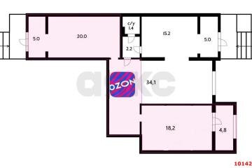 Фото №4: Коммерция 105 м² - Краснодар, мкр. Прикубанский внутригородской округ, пр-д Репина, 22