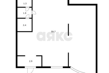 Фото №2: Торговое помещение 69 м² - Краснодар, мкр. жилой комплекс Инсити-Парк, ул. Командорская, 1/3