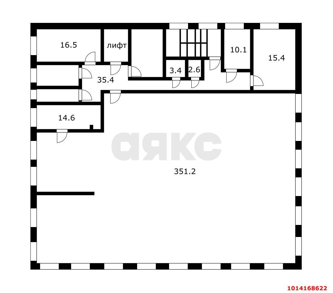 Фото №8: Студия 380 м² - Мостовской, ул. Кооперативная, 38