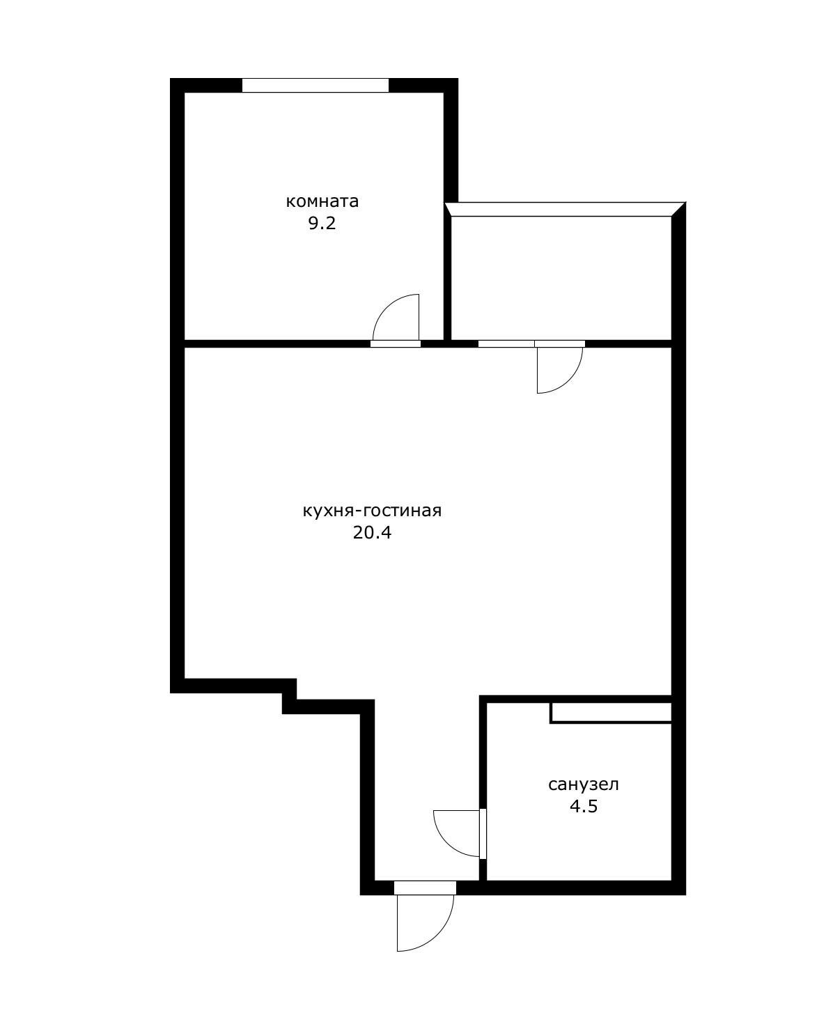 Фото №8: 1-комнатная квартира 40 м² - Краснодар, Западный внутригородской округ, мкр. ЖК Краснодар Сити, ул. Шоссе Нефтяников, 18к1