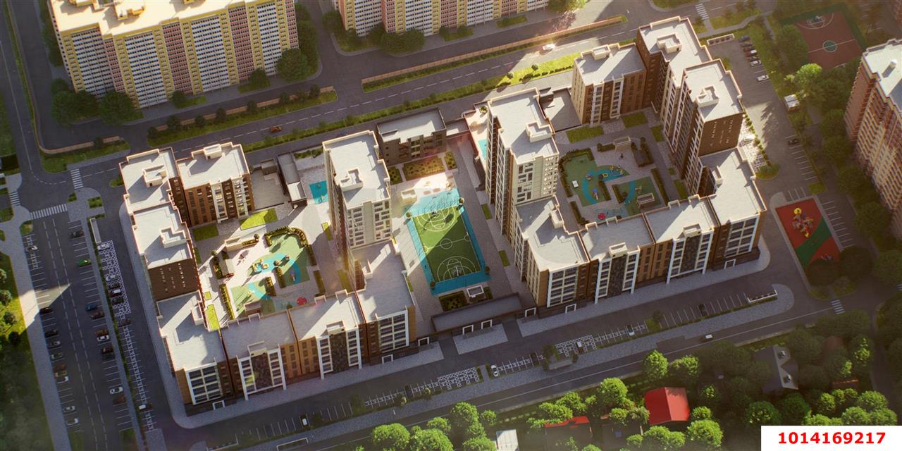 Фото №4: 1-комнатная квартира 37 м² - Краснодар, Прикубанский внутригородской округ, мкр. 9-й километр, пр-д Репина, 5Б