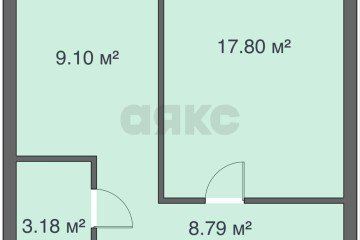 Фото №1: 1-комнатная квартира 41 м² - Краснодар, мкр. 40 лет Победы, ул. 1 Мая, 91А