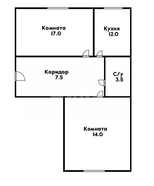 Фото №9: 2-комнатная квартира 56 м² - Геленджик, Магилат, ул. Орджоникидзе, 8