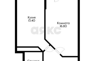 Фото №3: 1-комнатная квартира 36 м² - Краснодар, мкр. жилой комплекс Россинский Парк, ул. Командорская, 15
