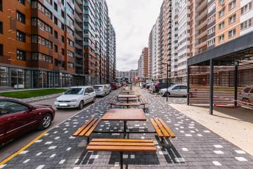 Фото №3: 1-комнатная квартира 40 м² - Краснодар, мкр. жилой комплекс Россинский Парк, ул. Командорская, 15