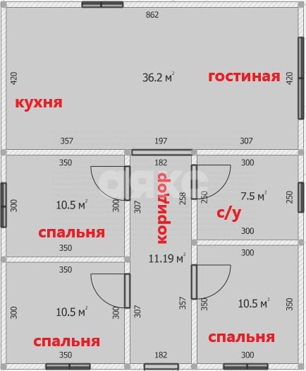 Фото №10: Дом 85 м² + 4.5 сот. - Курчанская, ул. Лермонтова