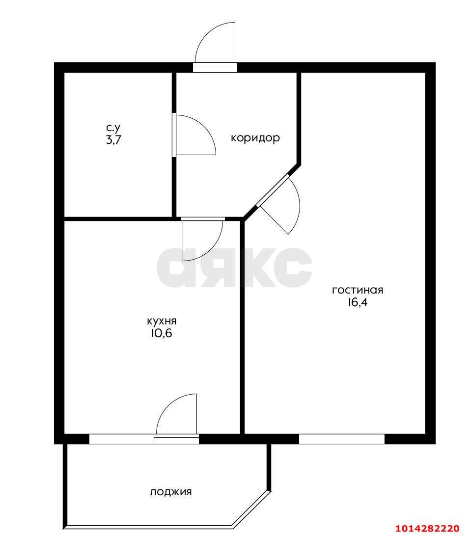 Фото №6: 1-комнатная квартира 34 м² - Краснодар, жилой комплекс Керченский, ул. им. Героя Сарабеева В.И., 5к3