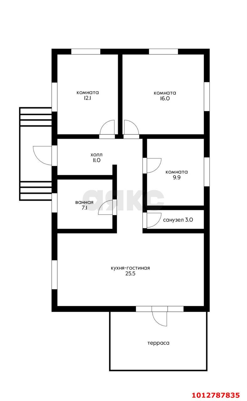 Фото №7: Дом 114 м² + 3.3 сот. - Новотитаровская, ул. Луначарского, 6