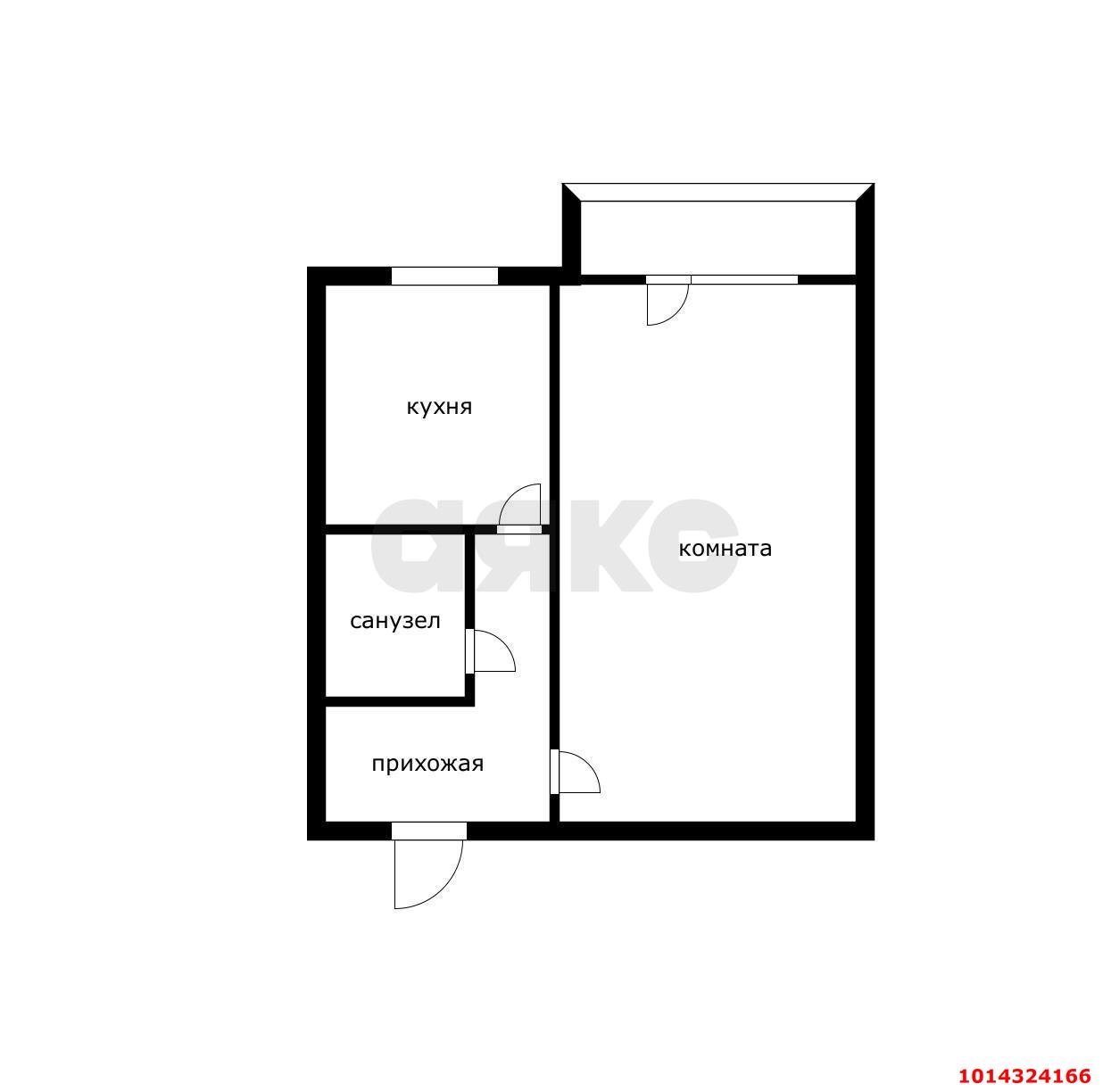 Фото №18: 1-комнатная квартира 30 м² - Краснодар, Авиагородок, ул. имени Дзержинского, 129