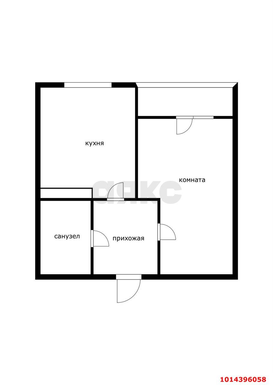 Фото №9: 1-комнатная квартира 32 м² - Краснодар, жилой комплекс Фонтаны, ул. Воронежская, 47Д