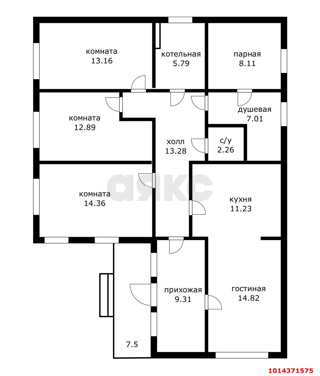Фото №19: Дом 122 м² + 23.55 сот. - Елизаветинская, Фруктовый, ул. Грушёвая, 361