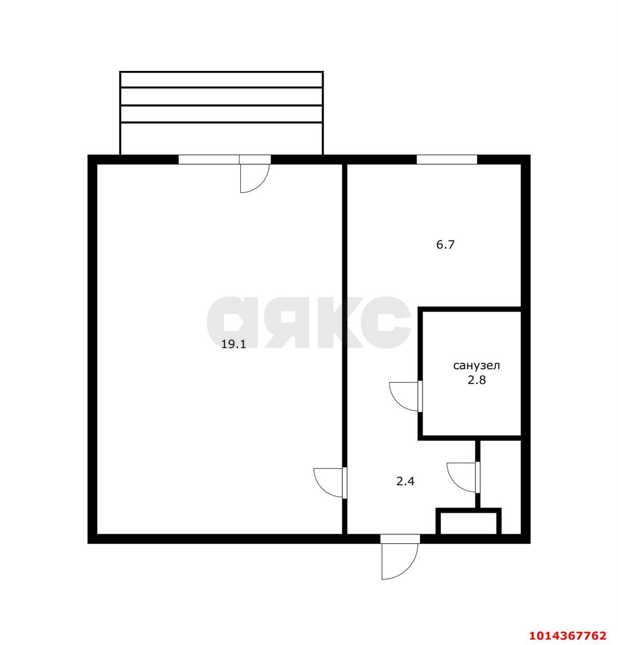 Фото №2: Торговое помещение 35 м² - Краснодар, Комсомольский, ул. Уральская, 200