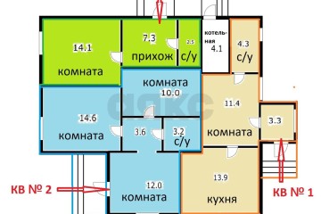 Фото №2: Дом 119 м² - Старокорсунская, мкр. Карасунский внутригородской округ, ул. Чапаева, 137