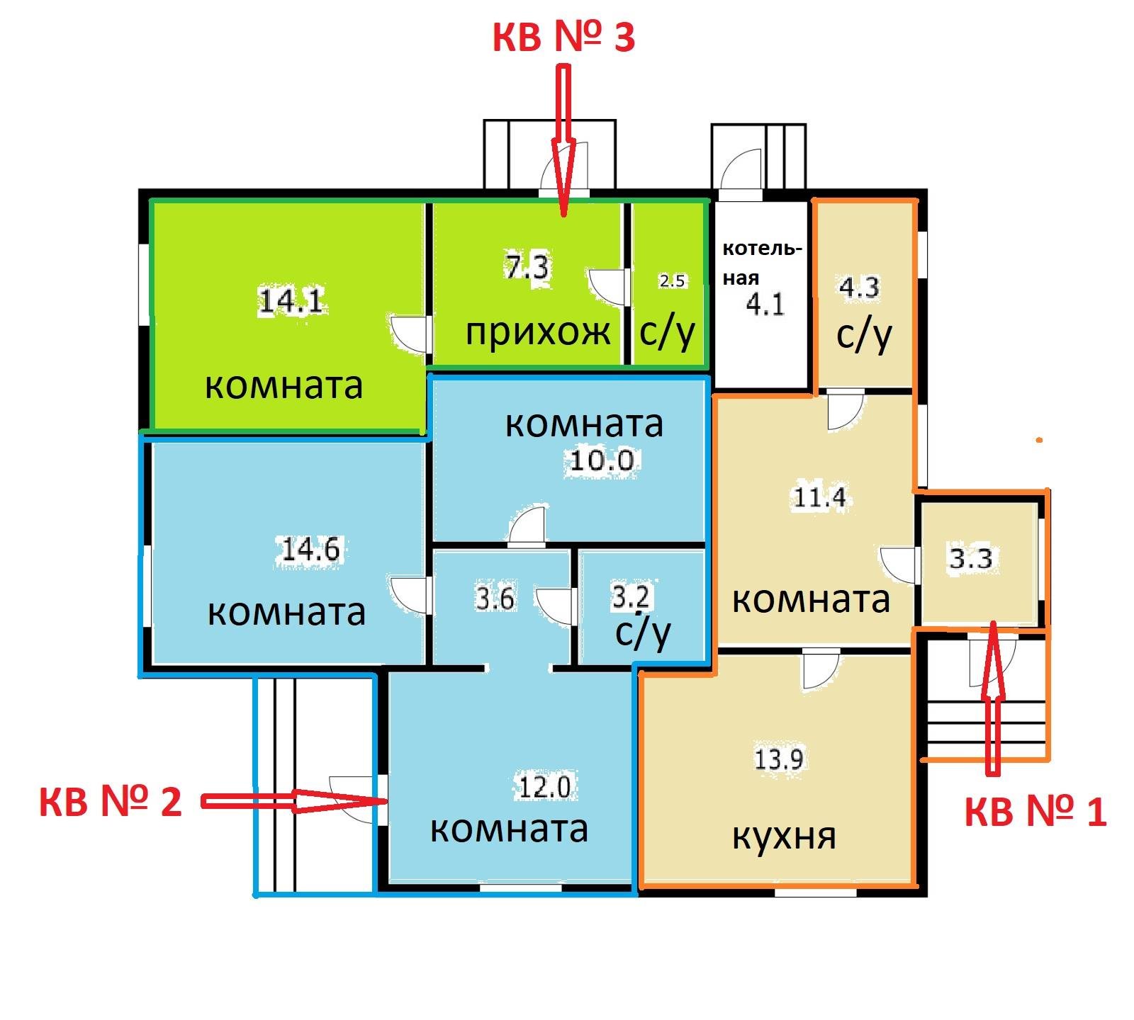Фото №2: Дом 119 м² + 10.75 сот. - Старокорсунская, мкр. Карасунский внутригородской округ, ул. Чапаева, 137