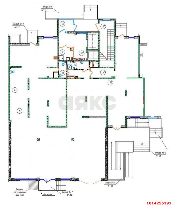 Фото №7: Коммерция 328 м² - Краснодар, Прикубанский внутригородской округ, мкр. жилой комплекс Зеленодар, ул. 3-я Трудовая, 1/3