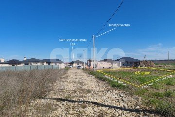 Фото №1: Земельный участок под ИЖС - Темрюк, п. Комсомольский, ул. Радужная