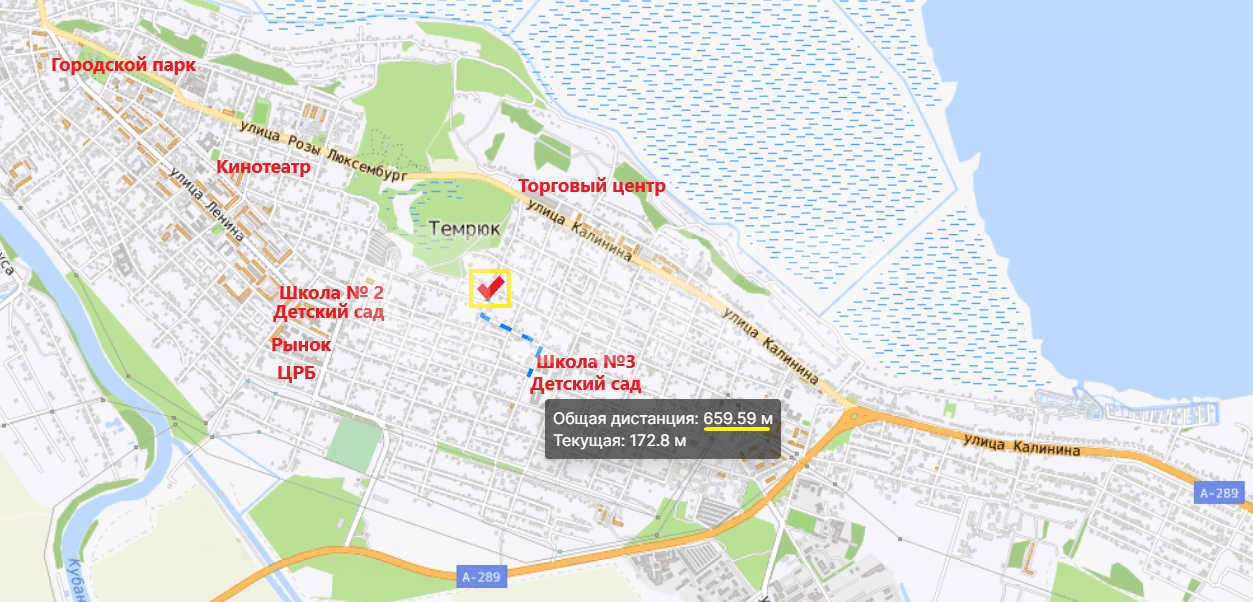 Фото №4: Земельный участок под ИЖС 5.45 сот. - Темрюк, Комсомольский, ул. Радужная