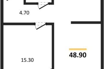 Фото №1: 1-комнатная квартира 48 м² - Краснодар, мкр. Догма Парк, 