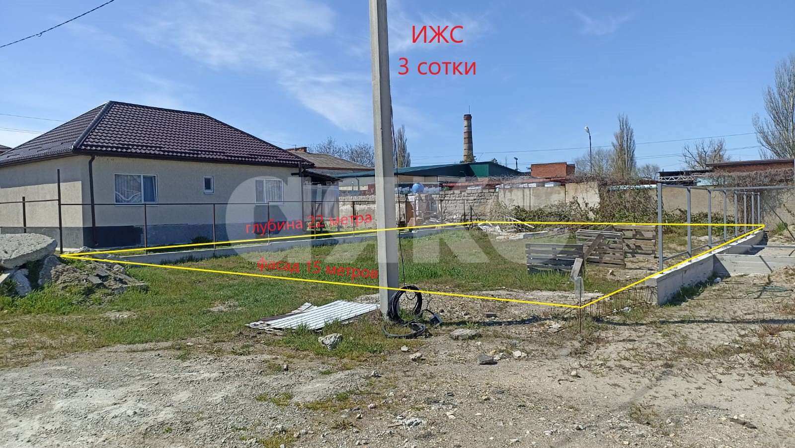 Фото №1: Земельный участок под ИЖС 3 сот. - Темрюк, ул. Цыбренко, 3