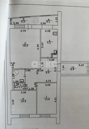 Фото №33: 3-комнатная квартира 68 м² - Анапа, 12-й, 32
