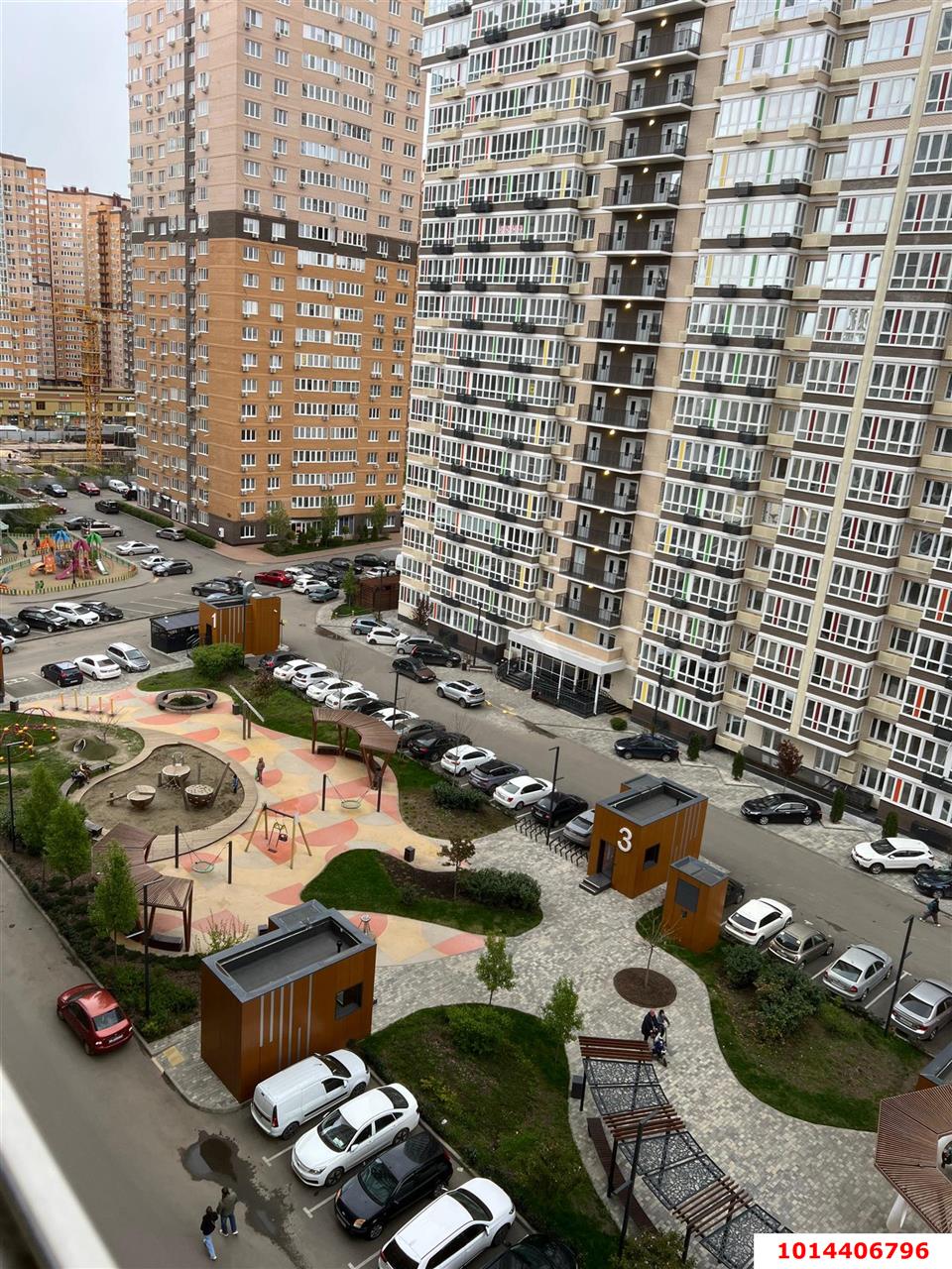 Фото №2: 1-комнатная квартира 48 м² - Краснодар, жилой комплекс Абрикосово, ул. имени Героя Георгия Бочарникова, 4к1