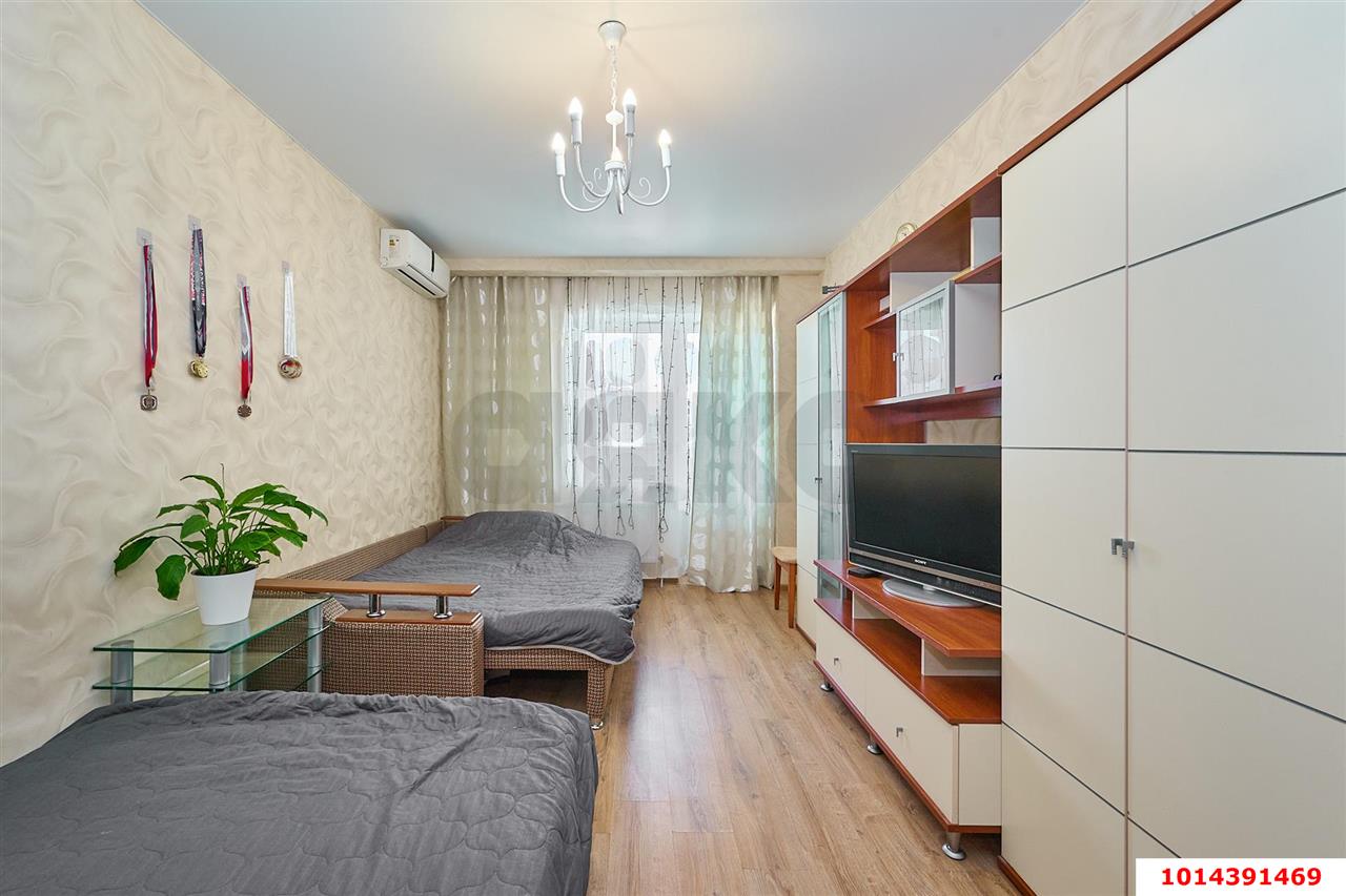Фото №6: 1-комнатная квартира 38 м² - Краснодар, жилой комплекс Солнечный Парк, ул. имени Симиренко, 37к2