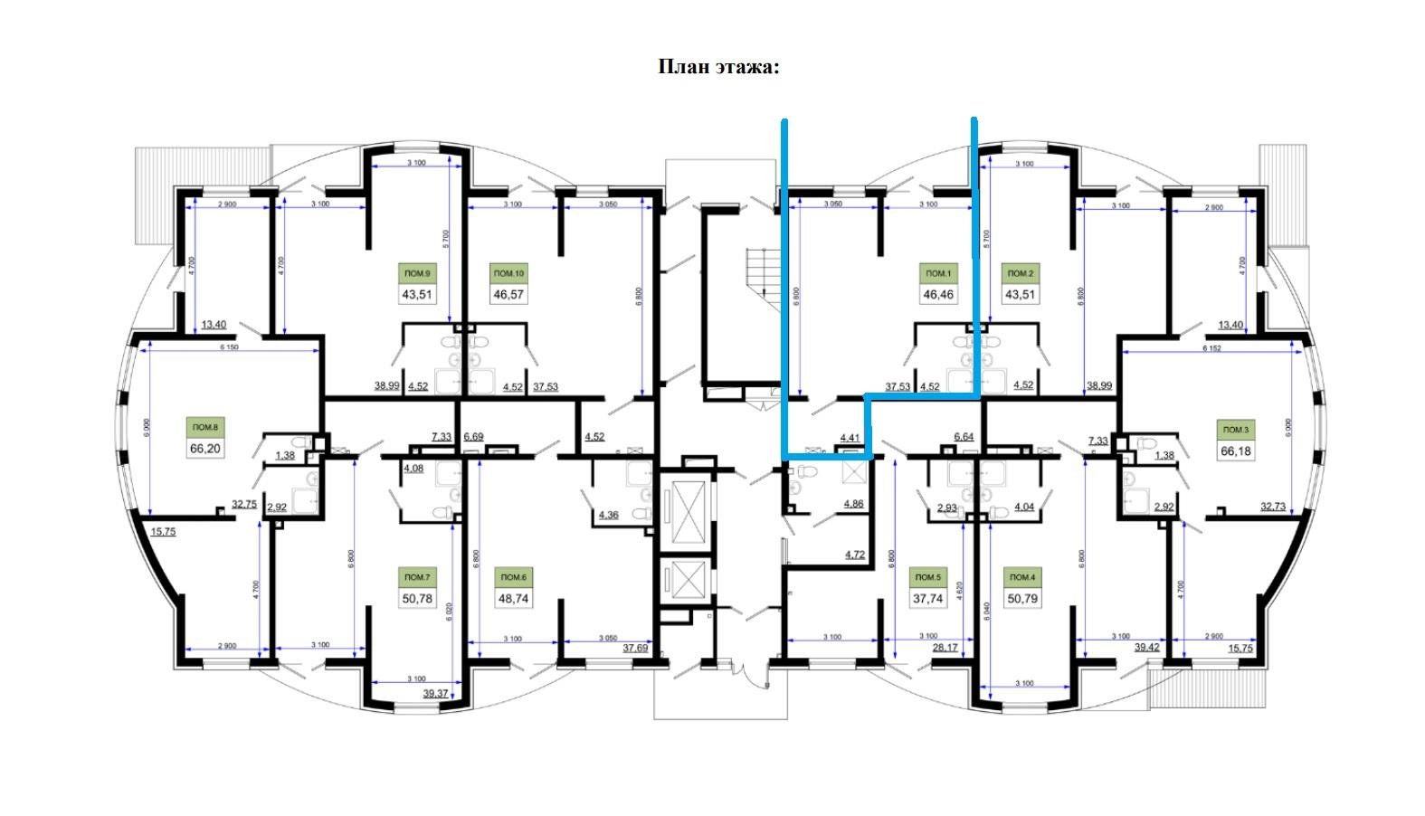Фото №2: Коммерция 46 м² - Краснодар, Прикубанский внутригородской округ, имени Петра Метальникова, мкр. ЖК Лучший