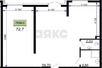 Фото №4: Торговое помещение 73 м² - Краснодар, мкр. жилой комплекс Лучший, 