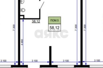 Фото №2: Торговое помещение 58 м² - Краснодар, мкр. жилой комплекс Лучший, 