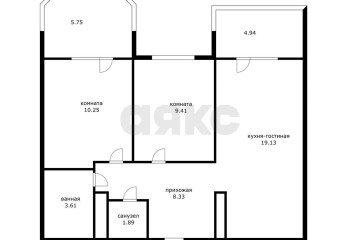 Фото №2: 2-комнатная квартира 63 м² - Краснодар, мкр. ЖК Все Свои Вип, ул. Колхозная, 5/1
