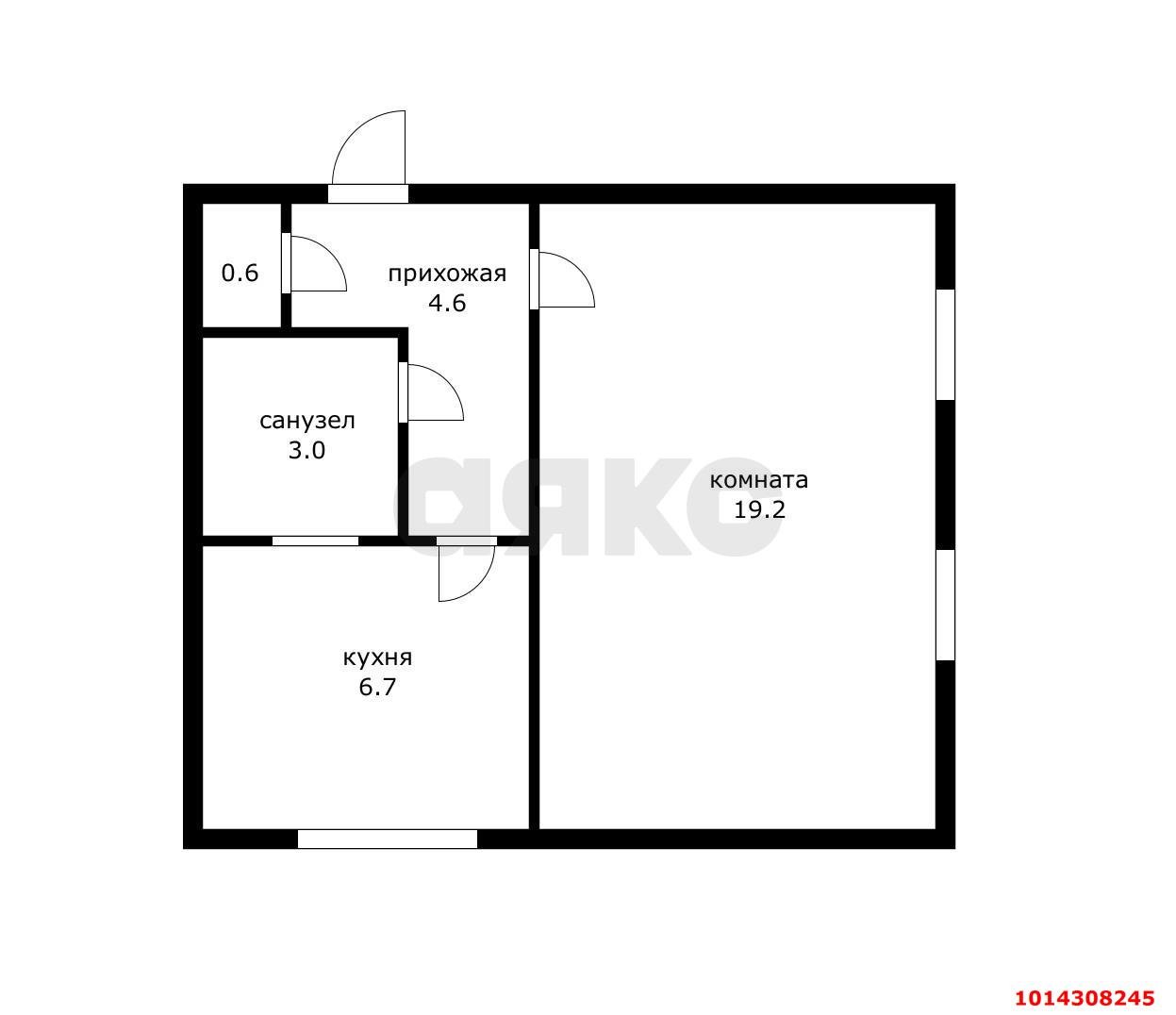 Фото №19: 1-комнатная квартира 35 м² - Краснодар, Центральный внутригородской округ, Западный внутригородской округ, мкр. Центральный, ул. Одесская, 25