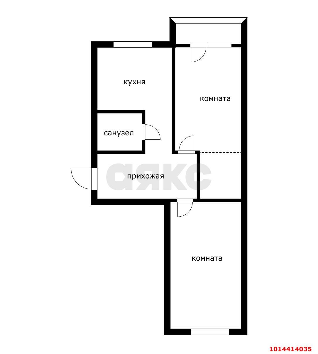 Фото №20: 2-комнатная квартира 53 м² - Краснодар, Гидростроителей, ул. Гидростроителей, 36
