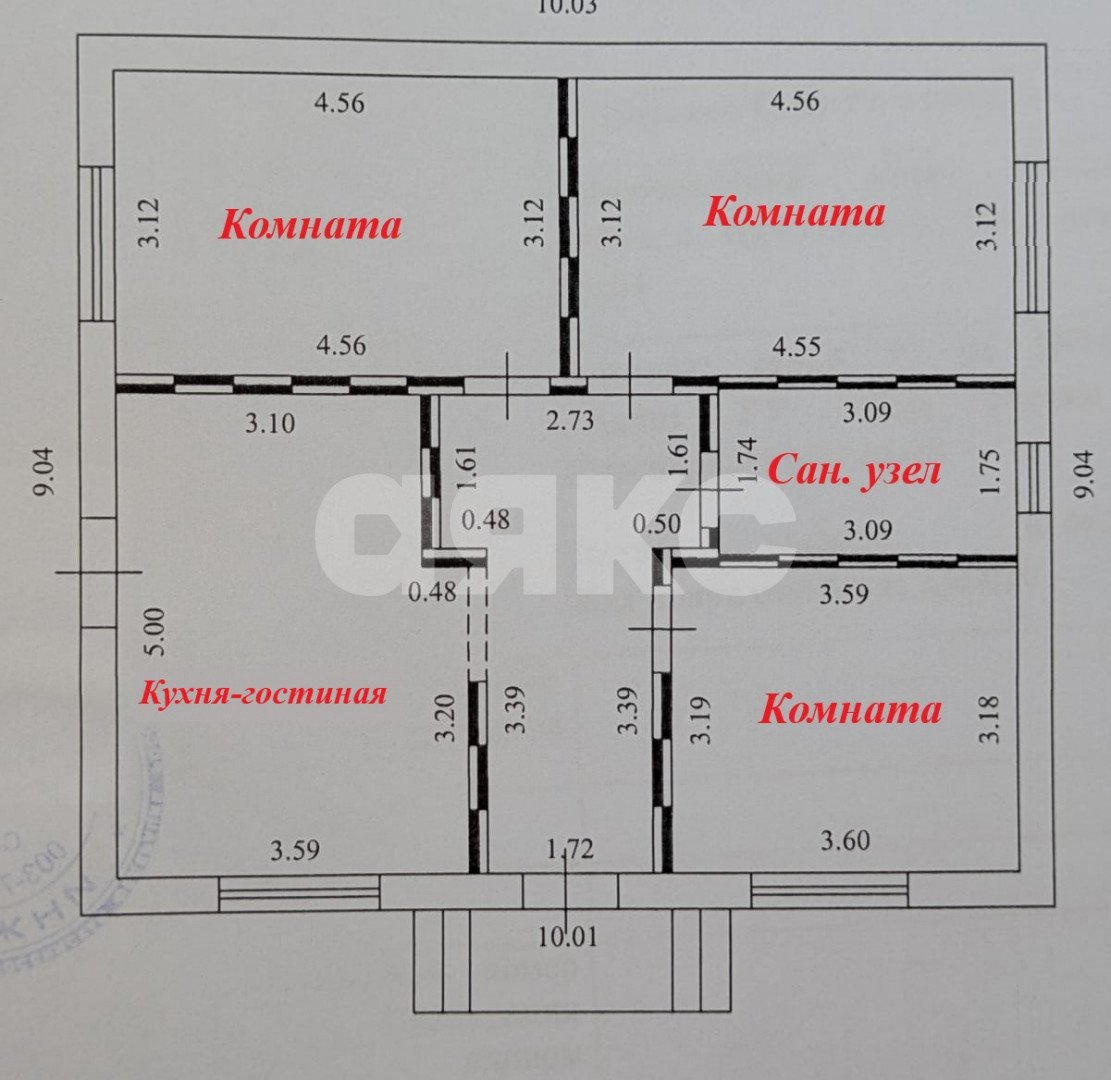 Фото №19: Дом 80 м² + 4 сот. - Темрюк, Комсомольский, ул. Славянская, 57