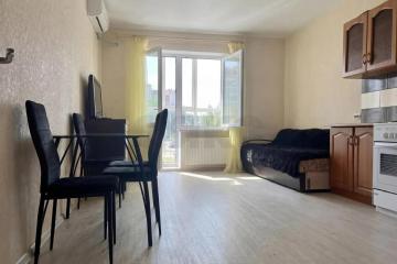 Фото №1: Студия 26 м² - Краснодар, мкр. жилой комплекс Квартал № 6, ул. Генерал-лейтенанта Александра Сапрунова, 17