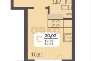 Фото №5: Студия 21 м² - Краснодар, мкр. Светлоград, 