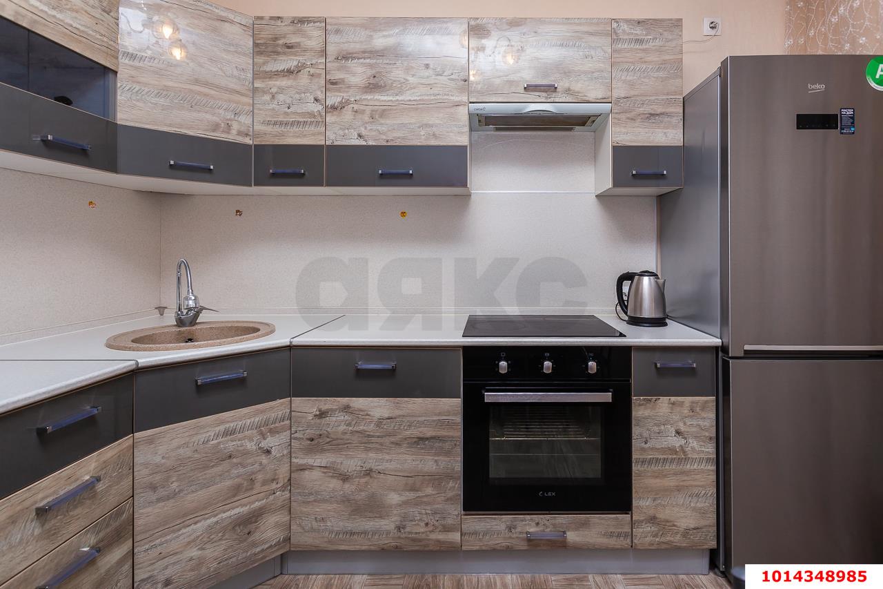 Фото №3: 1-комнатная квартира 38 м² - Краснодар, Солнечный, ул. имени Симиренко, 18