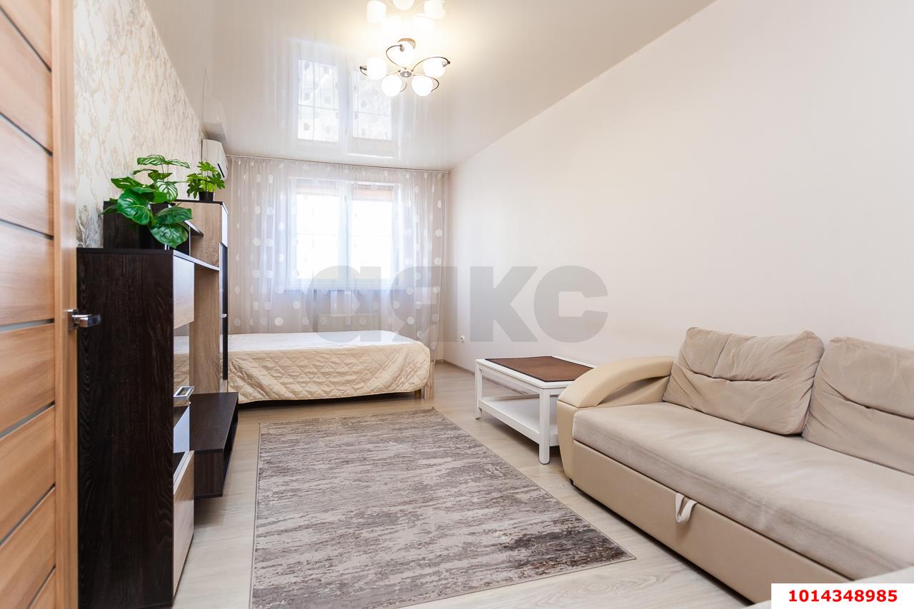 Фото №4: 1-комнатная квартира 38 м² - Краснодар, Солнечный, ул. имени Симиренко, 18
