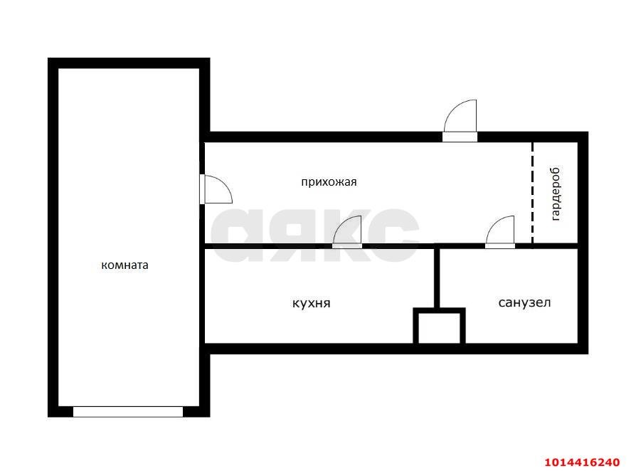 Фото №9: 1-комнатная квартира 42 м² - Краснодар, Прикубанский внутригородской округ, ул. Куликова Поля, 16