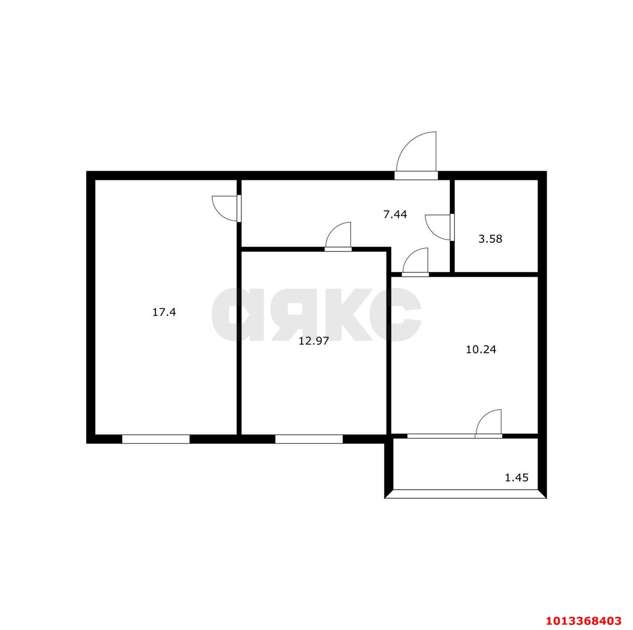 Фото №10: 2-комнатная квартира 53 м² - Краснодар, жилой комплекс Сармат, ул. Западный Обход, 65/2
