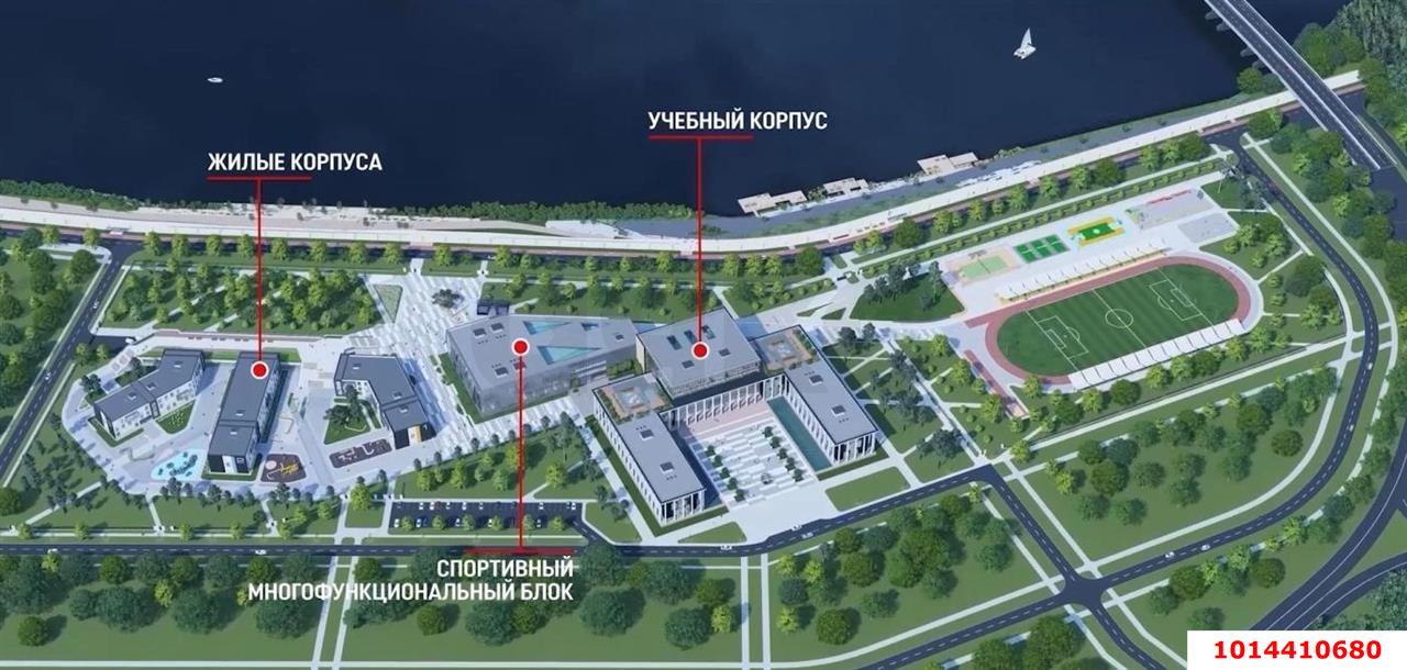 Фото №9: Торговое помещение 35 м² - Краснодар, жилой комплекс Фонтаны, ул. Воронежская, 47/14