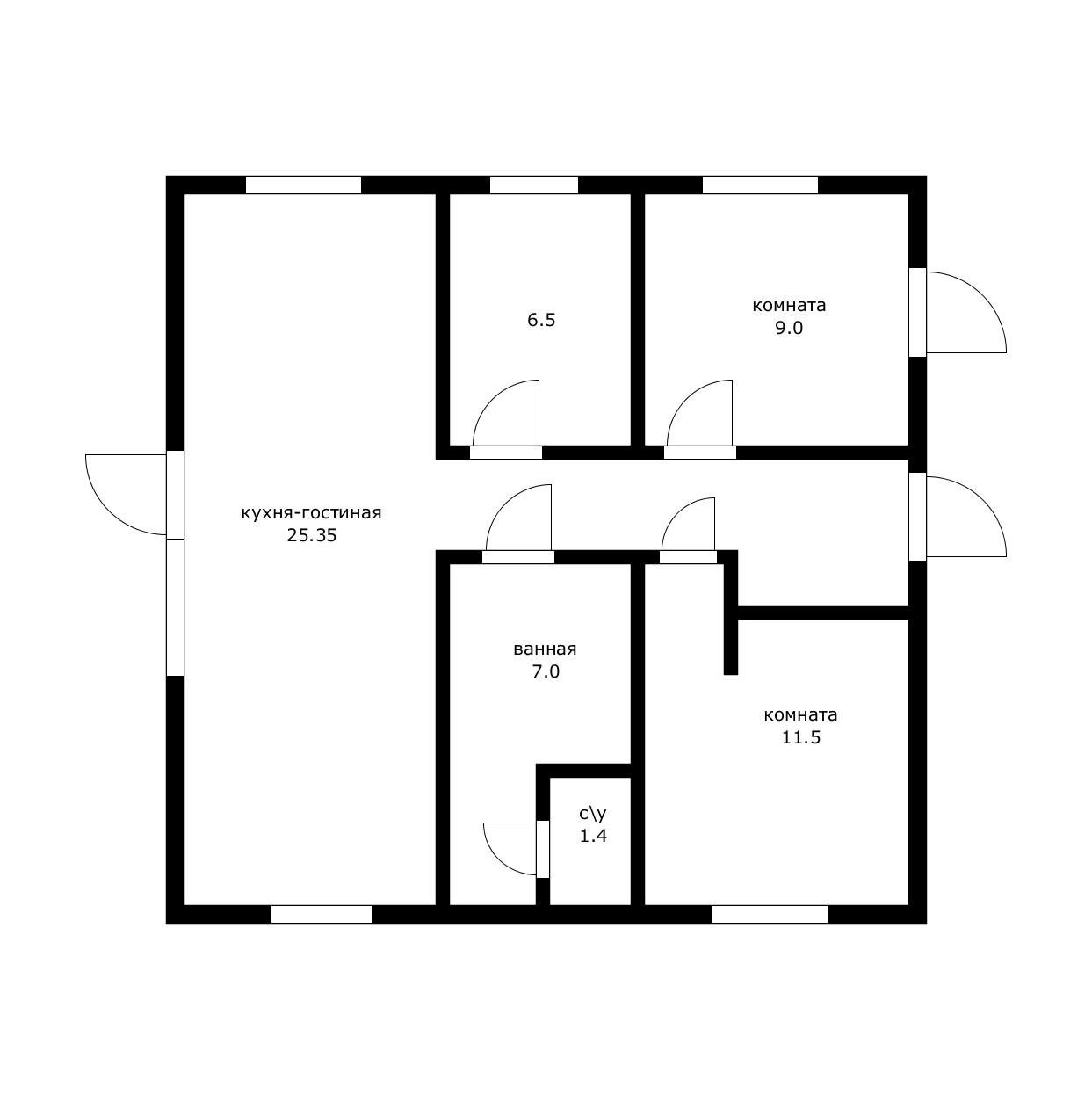 Фото №16: Дом 71 м² + 6.5 сот. - СДТ Нефтехимик, ул. 2-я, 71