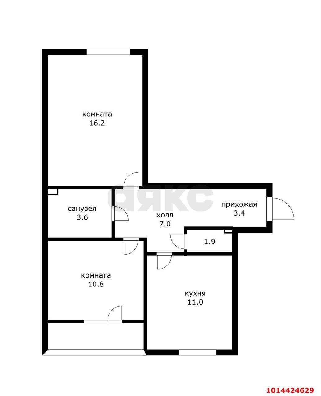Фото №15: 2-комнатная квартира 56 м² - Пригородный, жилой комплекс Мини-полис Куб-А, ул. Сербская, 6/3