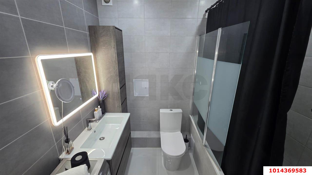 Фото №12: 2-комнатная квартира 58 м² - Новая Адыгея, жилой комплекс Мега, ул. Бжегокайская, 90/3лит2